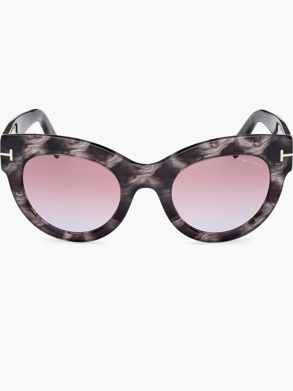 Tom ford ladies lucilla 51mm cat eye sunglasses w/ case & box